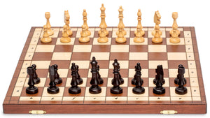 Husaria Large Magnetic Wooden Chess Game Set - 15"-Husaria